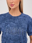 Футболка женская Арабеска св.индиго