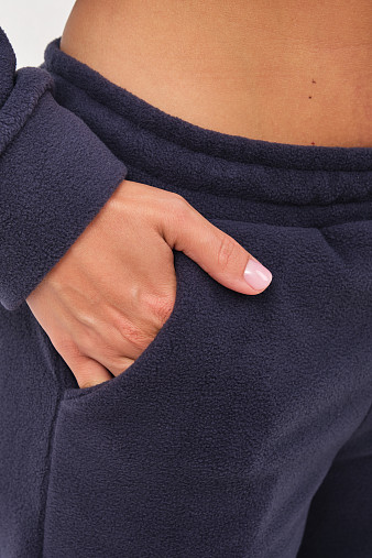 Костюм жен. Тренд флис т.серый