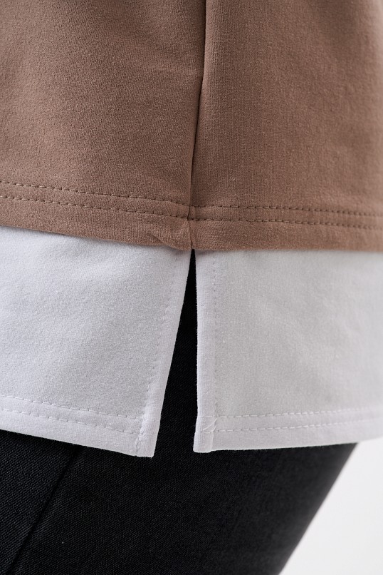 Толстовка женская Дабл капучино Толстовка женская Дабл капучино