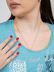 Футболка женская Сафари-1 лазурь/меланж