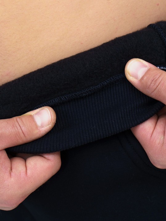 Брюки мужские футер 3-х нитка синий