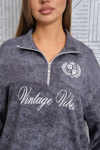 Костюм женский Верона варенка графит