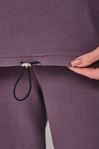 Костюм жен. Тренд флис т.лиловый