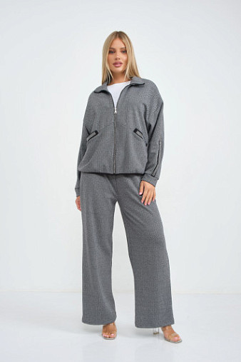 Костюм женский Валенсия серый