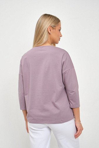 Лонгслив женский Сати корица