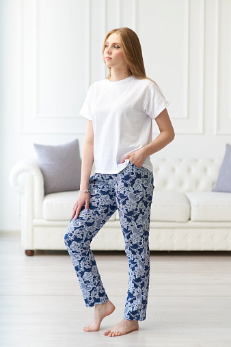 Брюки Силуэт джинс