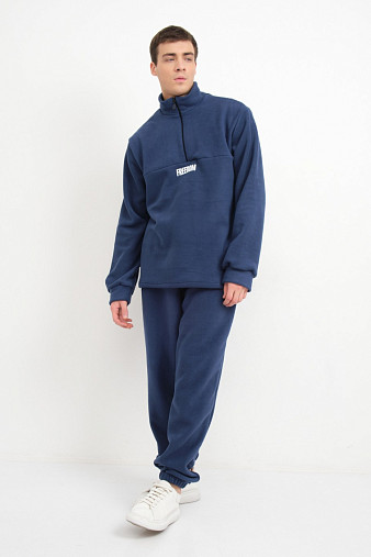 Костюм мужской Бэст флис индиго
