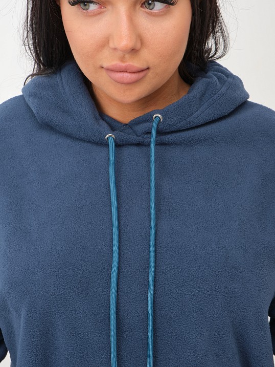 Толстовка женская Бэлла флис петроль