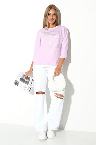 Лонгслив жен. Асти лаванда