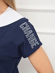 Платье женское Мирэль со стразами т.синий