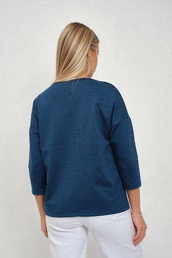 Свитшот женский Молли петроль