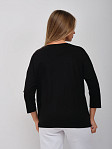 Лонгслив жен. Гламур черный