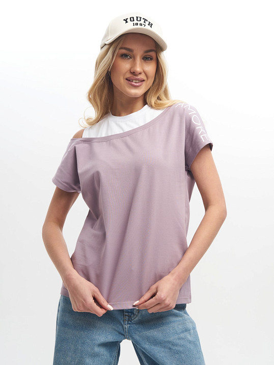 Футболка женская Аморе корица