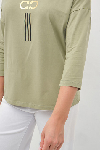 Лонгслив женский Мадлен фисташка