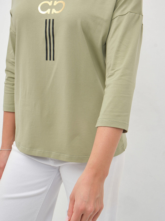 Лонгслив женский Мадлен фисташка