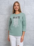 Свитшот женский Бьюти фисташка