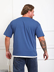 Футболка мужская Элиот индиго