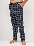 Брюки мужские Легион т-синий/клетка