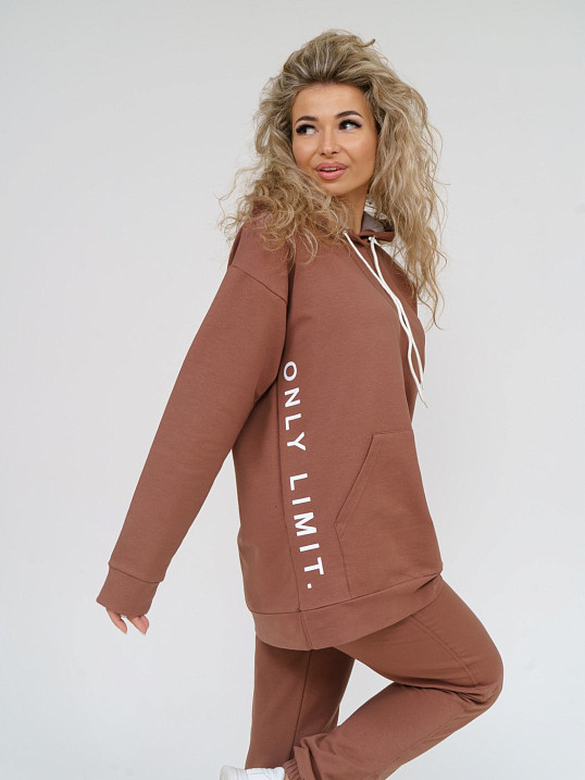 Костюм Челси футер 2-х нитка шоколад