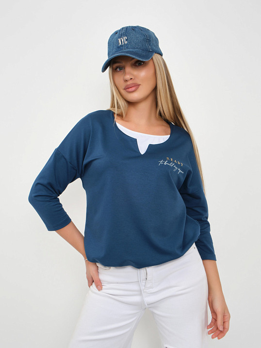 Свитшот женский Молли петроль