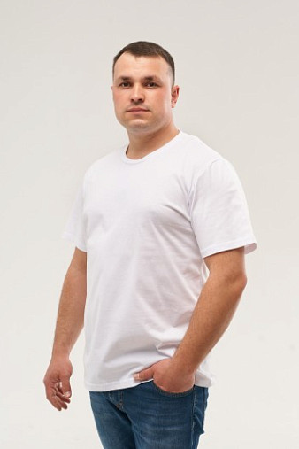 Футболка мужская  арт.М5003 белый