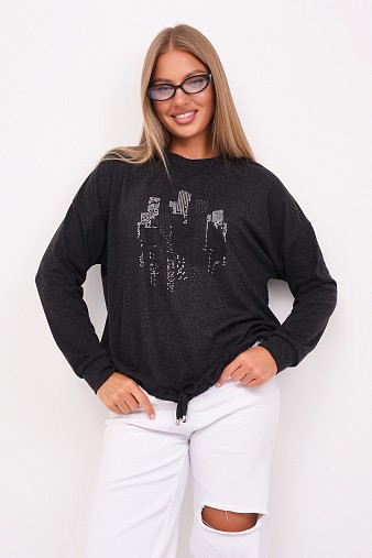 Джемпер жен. Сити ангора антрацит