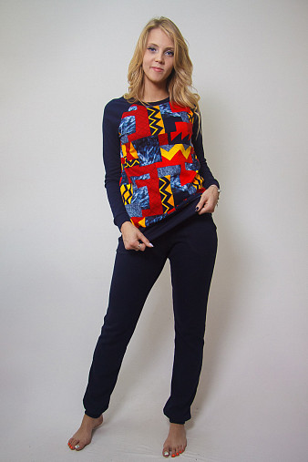 Костюм Берта интерлок геометрия