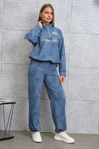 Костюм женский Верона варенка индиго