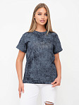 Футболка женская Арабеска т.индиго