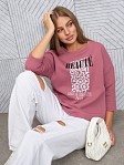Свитшот женский Бьюти брусника