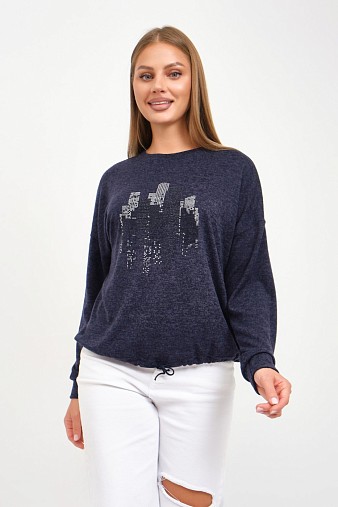 Джемпер женский Келли-2 синий