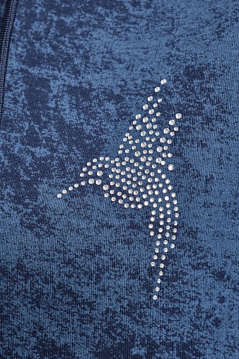 Костюм женский Дюна начёс индиго