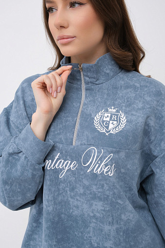 Костюм женский Верона варенка св.индиго