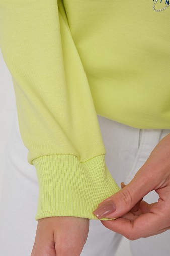 Толстовка женская Элен-2 лимон