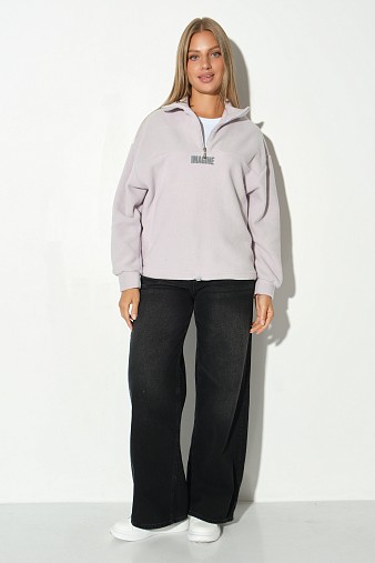 Толстовка жен. Тренд-2 флис дымчатый