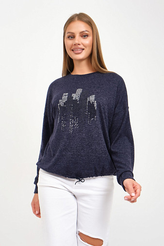 Джемпер женский Келли-2 синий