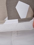 Толстовка жен. Геометрия 3-х нитка начес олива