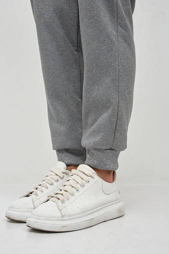 Брюки мужские теплые серый