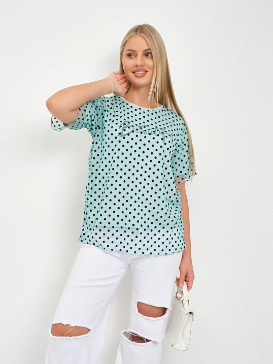 Футболка женская Бьюти вискоза ментол