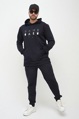 Костюм мужской Тайм 2-х нитка синий