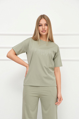 Костюм женский Арабэлла фисташка