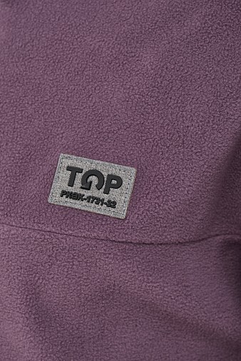 Толстовка жен. Тренд флис т.лиловый