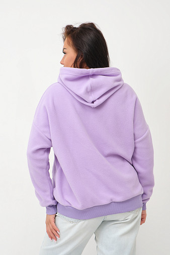 Толстовка женская Бэлла флис лаванда
