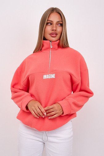 Толстовка жен. Тренд-2 флис персик