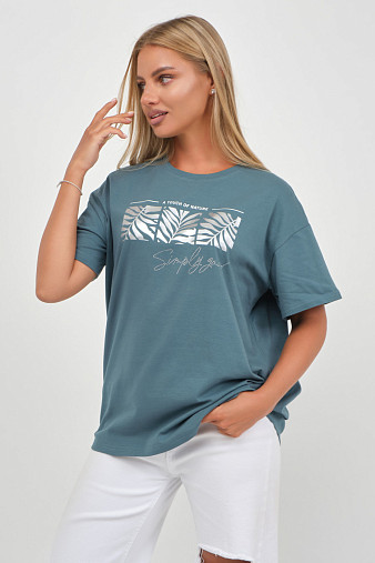 Футболка женская Рио изумруд