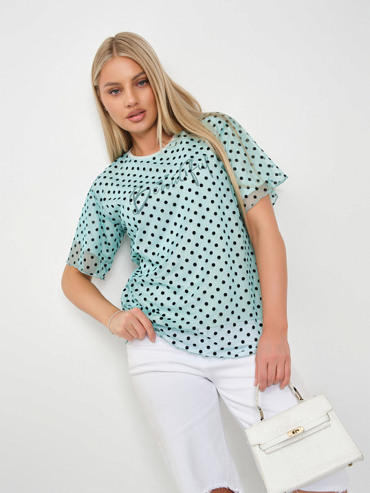 Футболка женская Бьюти вискоза ментол