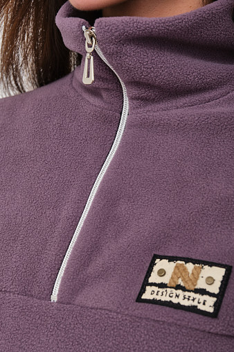 Костюм жен. Тренд флис т.лиловый